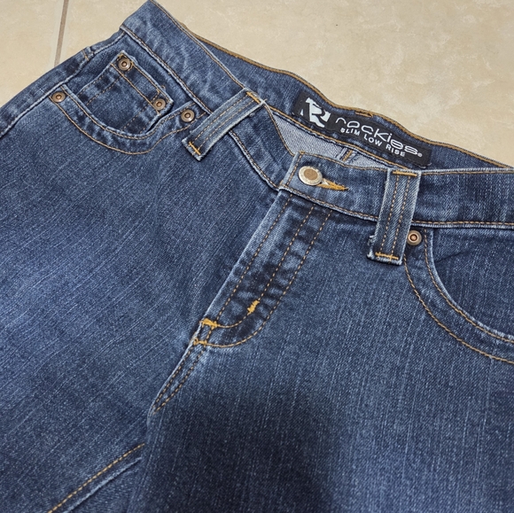 Womens Rockies Slim Low Rise Denim Jeans - Picture 5 of 10